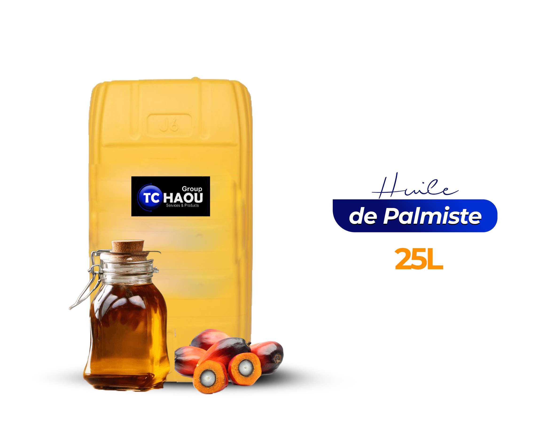 Huile de palmiste blanc pure pressée à froid, vierge 100% naturel - Palm kernel oil - Adin Ekuro
