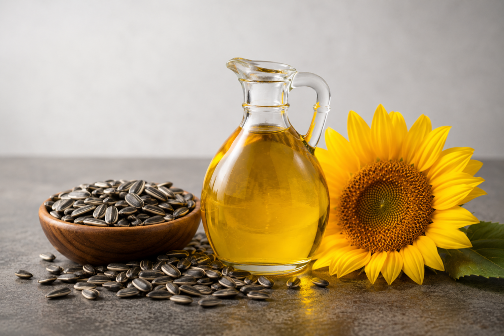 Huile de tournesol extra vierge de Tchaou Group Manufacture